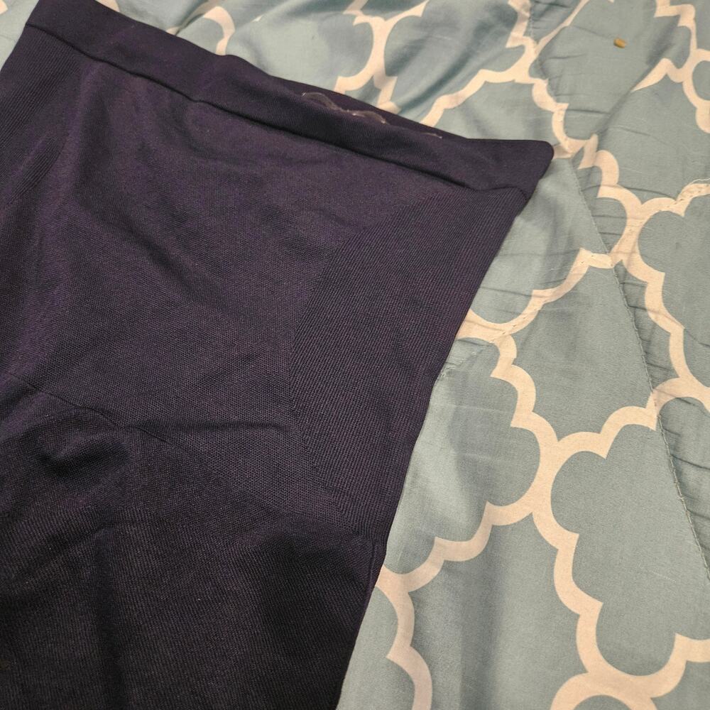 Shapermint Essentials Black High Waisted Shaping Leggings Size Large - Picture 2 of 8